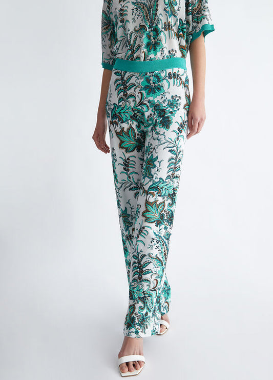 Pantalone con stampa LIU JO CA3110