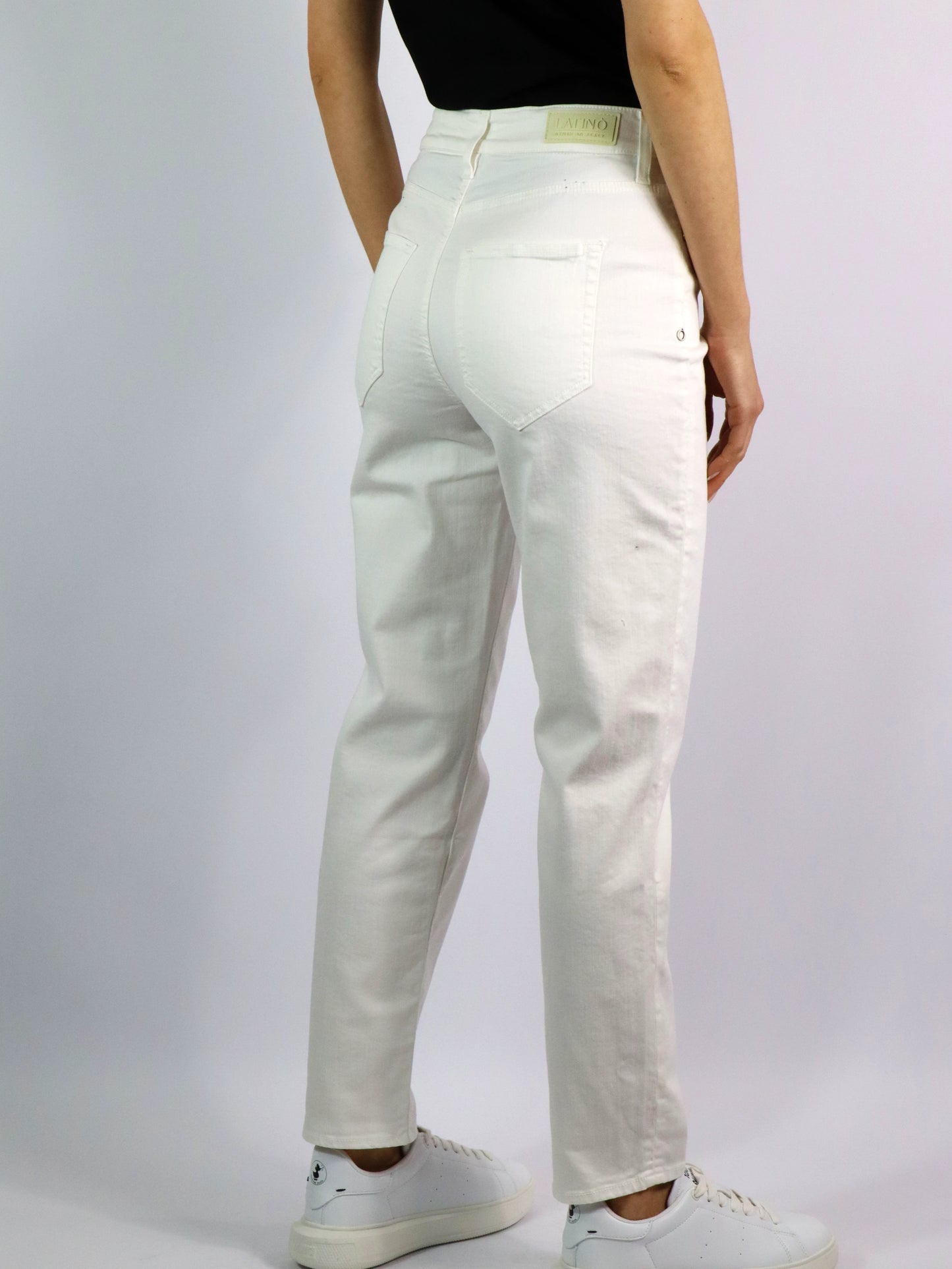 Jeans bianco LATINO' LUCILLAPA73
