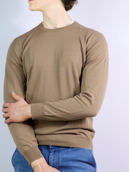 Maglia girocollo in cotone KANGRA 60341