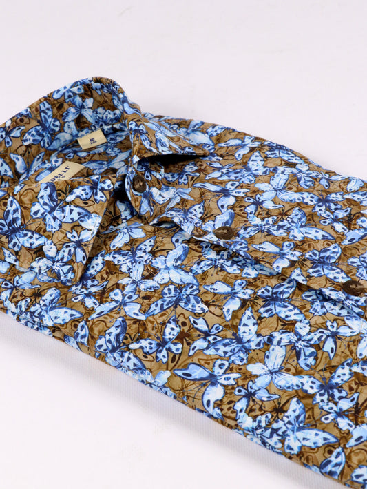 Camicia washed fantasia GHIRARDELLI T41110