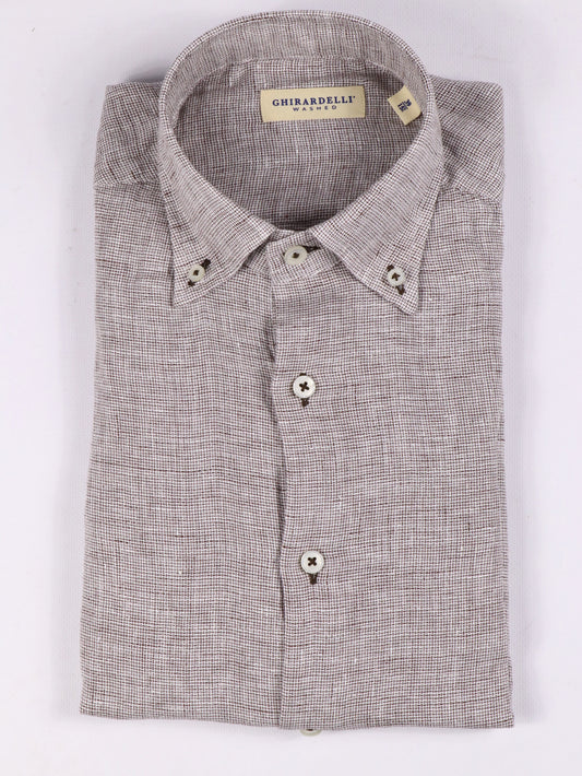 Camicia in lino GHIRARDELLI T4117
