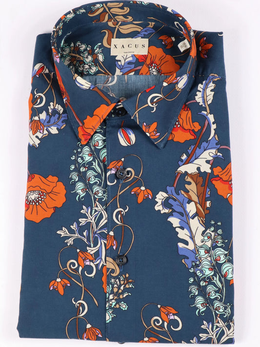 Camicia a fantasia XACUS 41506