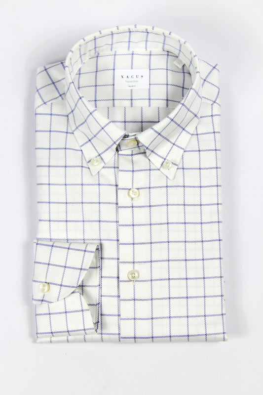 Camicia quadri botton down XACUS 11312