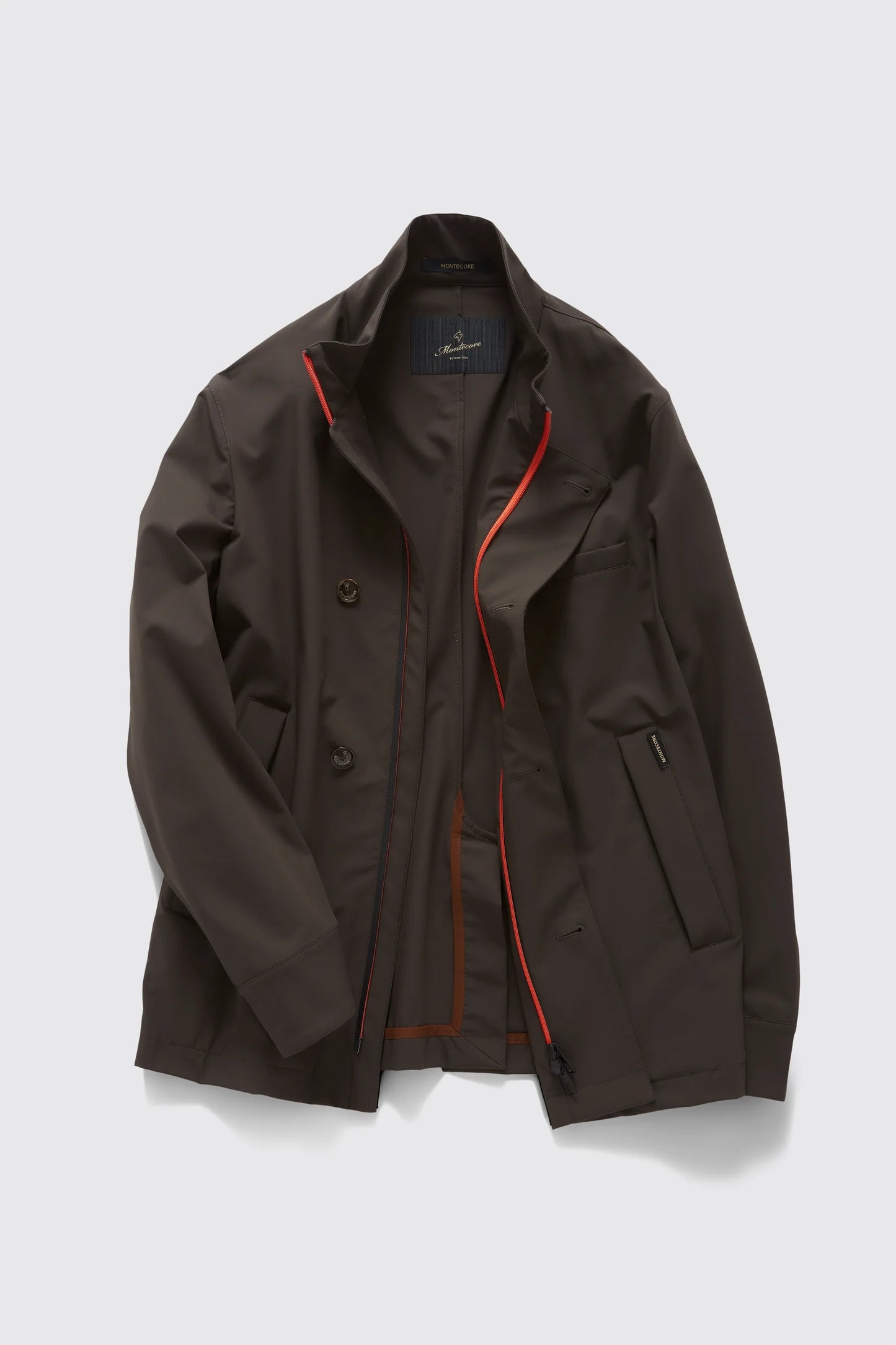 Peacoat in nylon bistretch  MONTECORE 602